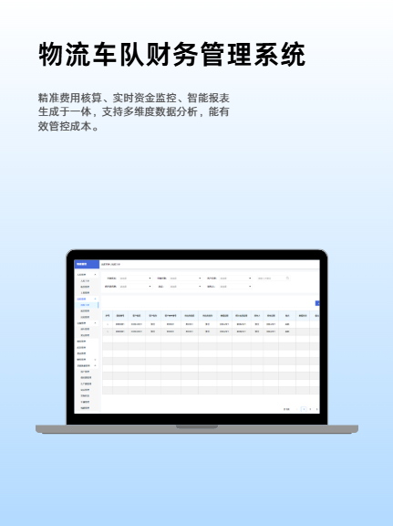 某物流公司物流车队财务管理系统案例